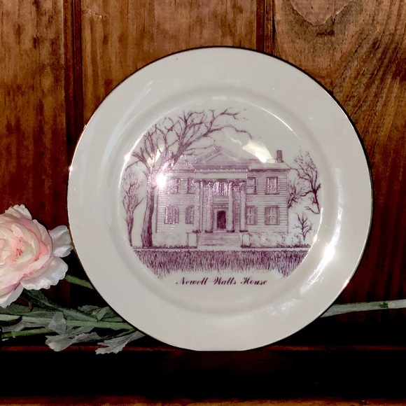 HISTORIC GEORGIA MILLEDGEVILLE SERIES Part VI
NEWELL-WATTS HOUSE PLATE Circa1825 - Picture 3 of 3